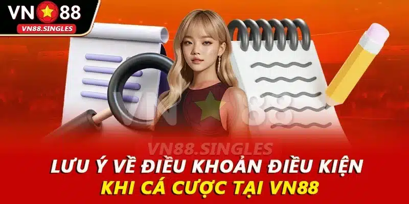Lưu ý về điều khoản điều kiện khi cá cược tại VN88
