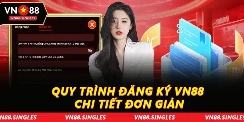 Quy trình đăng ký VN88 chi tiết đơn giản