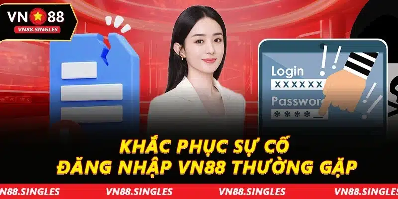 Khắc phục sự cố đăng nhập VN88 thường gặp