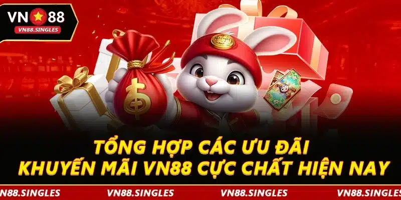 Tổng hợp các ưu đãi khuyến mãi VN88 cực chất hiện nay
